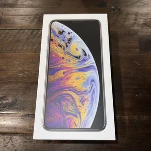 Apple iPhone XS Box Only Silver 64 GB - Zdjęcie 1 z 6