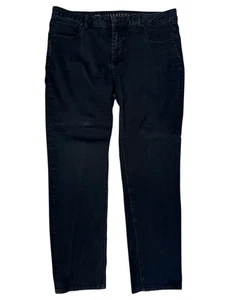 Jeans donna Liverpool Sadie gamba dritta nero taglia 33/16 elasticizzato - Foto 1 di 8