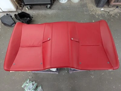 Cojín superior asiento trasero Lexus SC430 cuero OEM guijarro playa rojo Foto 1 de 4