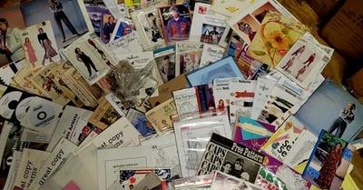 Lot Of Sewing Patterns Various Quilting Clothes Kids Bags Tools Many Uncut - Image 1 of 4