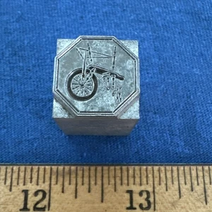 Printing Block ( Old Spinning Loom Wheel ) Lead Block - Picture 1 of 4