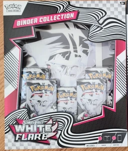 Pokémon White Flare Binder Collection [NEW] In-Stock/On-hand - Picture 1 of 2