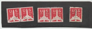 US Scott# C82 Used Pair,Line Pair, & Single - Picture 1 of 1