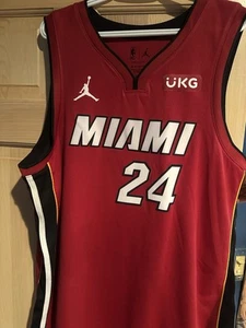 Ultra RARE Miami HEAT Jason Kapono Red Alternate Jersey - Picture 1 of 3