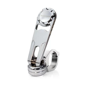 Rokform Aluminum Motorcycle Handlebar Phone Mount Dual Lock System Universal Fit - Picture 1 of 5