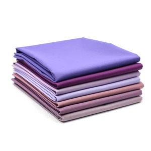 Popeline Baumwollstoff 7er Set Lila Uni 100% Baumwolle Stoffpaket Ö.Tex 100 - Bild 1 von 7