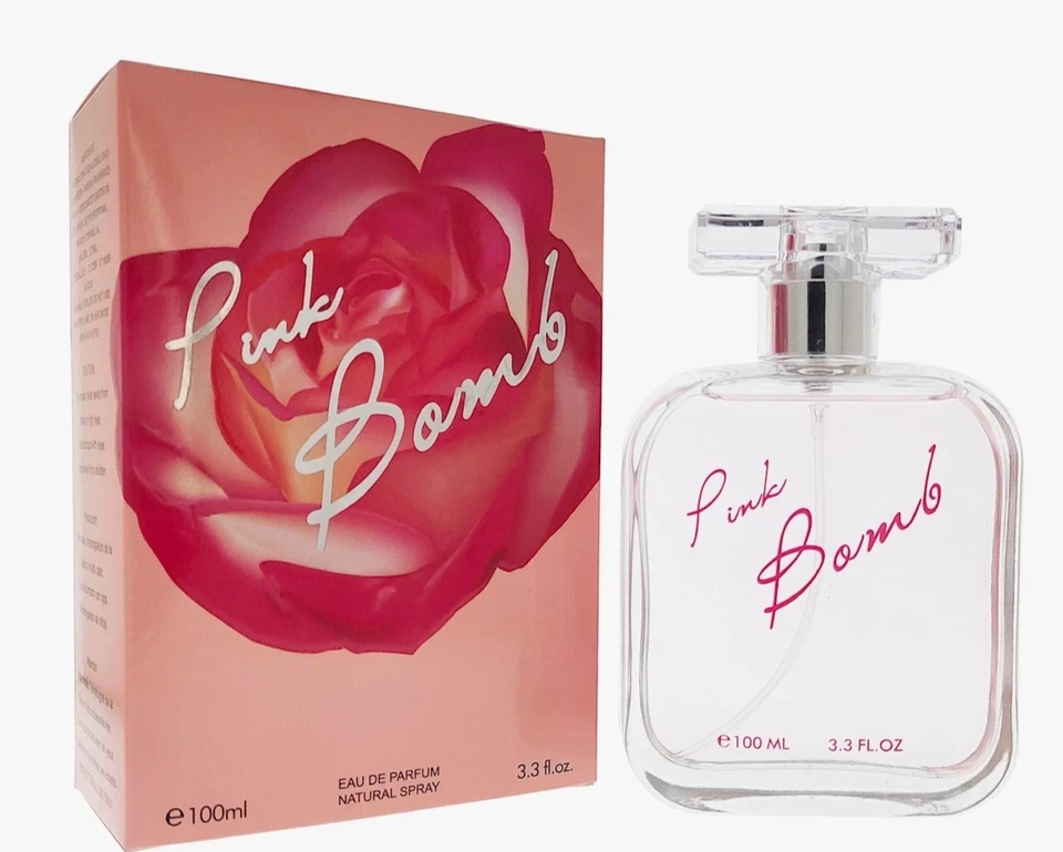 Pink Bomb Women's Perfume by Royal Fragrance 3.3 Fluid Ounce EDP Spray