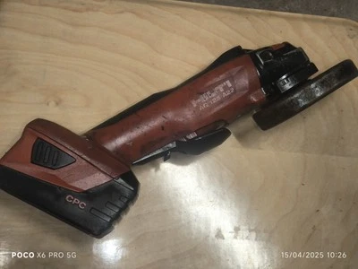 Hilti AG 125-A22 Akku 22V Winkelschleifer 125mm & Li Ion 3,3Ah Akku + Schutz - Bild 1 von 4