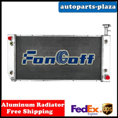 3 Row Aluminum Radiator For 2004-2016 Chevy Express GMC Savana 2500/3500/4500. - Image 1 of 4