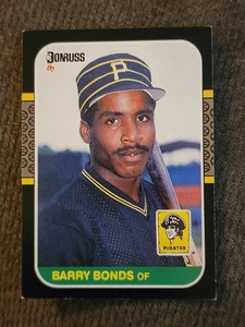 1987 Donruss Barry Bonds #361 Rookie (RC) CS - Bild 1 von 2