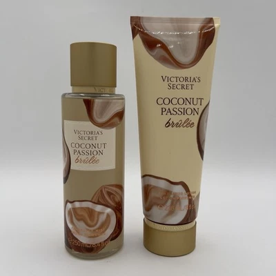 Victoria's Secret Coconut Passion Brulee Body Mist Spray & Bodylotion 2er Set - Bild 1 von 4