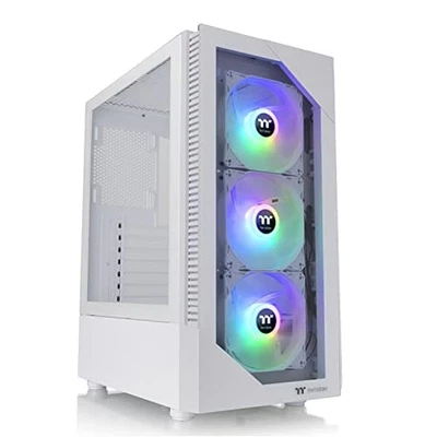 Thermaltake View 200 TG ARGB Snow Mid Tower Chassis - Image 1 of 4