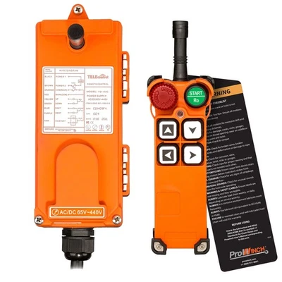 4 Channel Wireless Remote Control Multi voltage 100~440V - Image 1 of 4