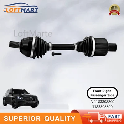 Eje delantero derecho A1183304001 para Mercedes-Benz GLB250,220, GLB35 2020-2024 Foto 1 de 4
