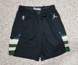 Nike Team Issued Milwaukee Bucks Authentic Shorts NBA 75th Jordan Statement Sz40 - Picture 1 of 13