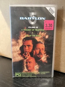 Babylon 5 - Volume 48 A Tragedy Of Telepaths, Day Of The Dead. VHS Ex Rental B6 - Picture 1 of 3