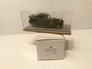 1/43 1935 Mercedes 500 Nurburg w08 Landaulet by Rama VIII King of Siam open EMC - Picture 1 of 5