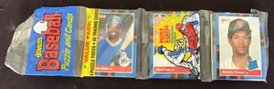 1988 Donruss Baseball Trading Cards Rack Pack Roberto Alomar RC Top - Picture 1 of 2