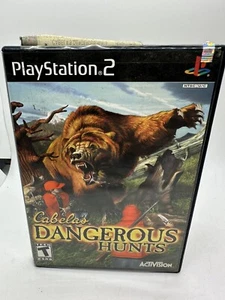 Cabela's Dangerous Hunts PS2 Playstation 2 Game Complete - Picture 1 of 4