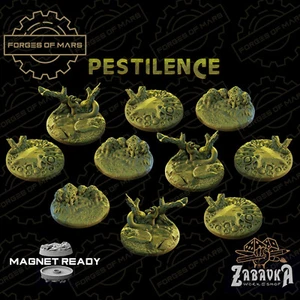 Basen - Pestilence - rund 28mm (x10) - Bild 1 von 1