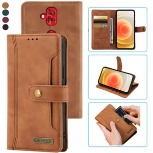 Asus Zenfone 5 Lite ZC600KL Notebook Style Card Case,Leather Magnetic Flip Case - Picture 1 of 22