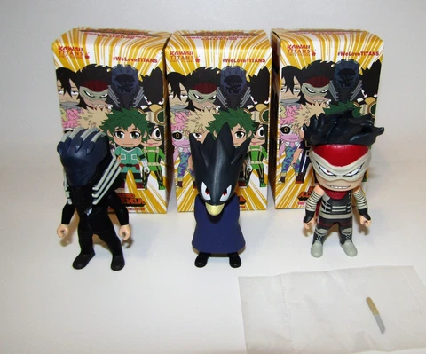My Hero Academia Titans Vinyl Figures What's Your Quirk Lot Stain, All, Fumikage Cover