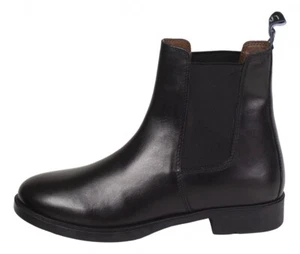 Jodhpur Reitstiefeletten Reitschuhe Basic Plus Lazura Leder schwarz 36-46 - Bild 1 von 6