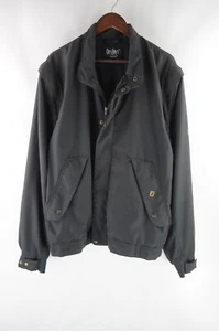 Footjoy FJ Talla Grande Negro DryJoys Cremallera Chaleco Chaqueta Poliéster Nylon Hombres - Imagen 1 de 11