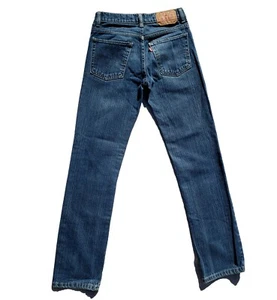 Excellent LEVI'S 510 Super Skinny Stretch Boys 12 26x26.5 Medium Wash Blue Jeans - Picture 1 of 15