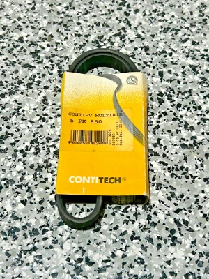 Cinturón Serpentine Continental CRP 5PK850 2004-2011 Volvo S40 2,5 L Turbo Foto 1 de 2