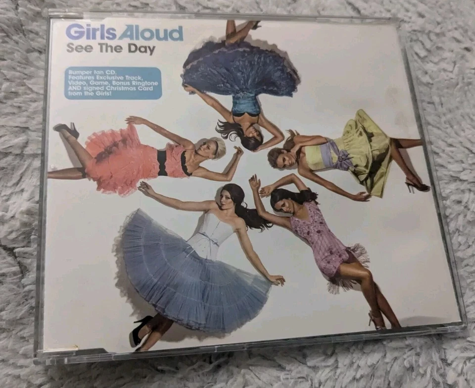 GIRLS ALOUD See The Day [ECD 2005]Inc Video & Pre-Printed Signed Christmas Card Foto 1 de 4