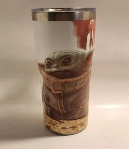 NUEVO Vaso Inoxidable Taza de Viaje Tervis Mandalorian El Niño 20 oz - Imagen 1 de 6