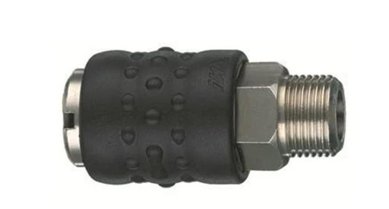 PROMOTEC Raccordo RUBINETTO ARIA compressa officine AD INNESTO RAPIDO made in italy