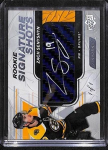 2019-20 Upper Deck Engrained Rookie Signature Shots AUTO Zach Senyshyn 1/1 - Picture 1 of 2