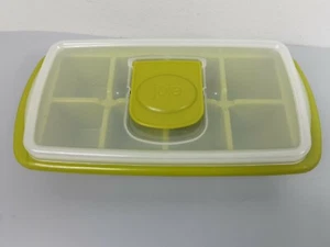 Joie 8 Compartment Snack Tray With Vented Lid Olive Green EUC FREE SHIPPING - Picture 1 of 5