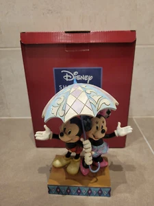 Enesco 4054280 Disney Traditions Rainy Day Mickey und Minnie - Bild 1 von 3