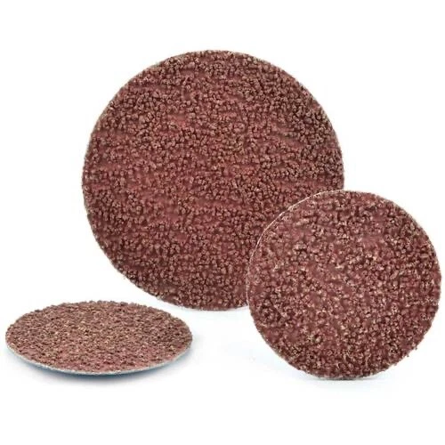 Superior Abrasives 3" Shut-Kut Quick Change Sanding Disc Type S 80 Grit A/O 50pk - Image 1 of 1