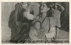 1950c CROTONE popolana con bambina Reportage Giornale d