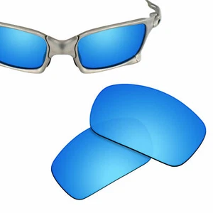 Replacement Lenses for-OAKLEY X Squared Sunglasses Blue UVA&UVB-Polycarbonate - Picture 1 of 5