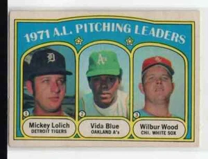 LOLICH - BLUE - WOOD : MLB - 1972 - O-PEE-CHEE - 1971 A.L. LEADERS CARD No # 94 - Bild 1 von 2