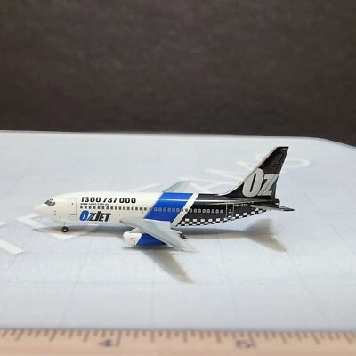 1/400 OZJET (AUSTRALIA) BOEING 737-200 PHONE # 2000'S COLORS VH-OZU AEROCLASSICS - Image 1 of 4