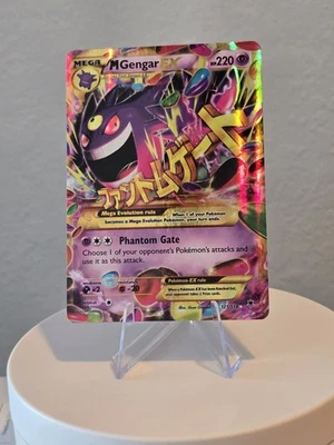 Mega M Gengar EX Holo 121/119 Pokémon TCG  XY Phantom Forces NM NEAR MINT - Image 1 of 4