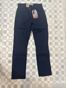 Levi's 511 Performance Boys Navy Blue Pants Size 12 Regular 29x31 Slim 26x27 NWT - Picture 1 of 3