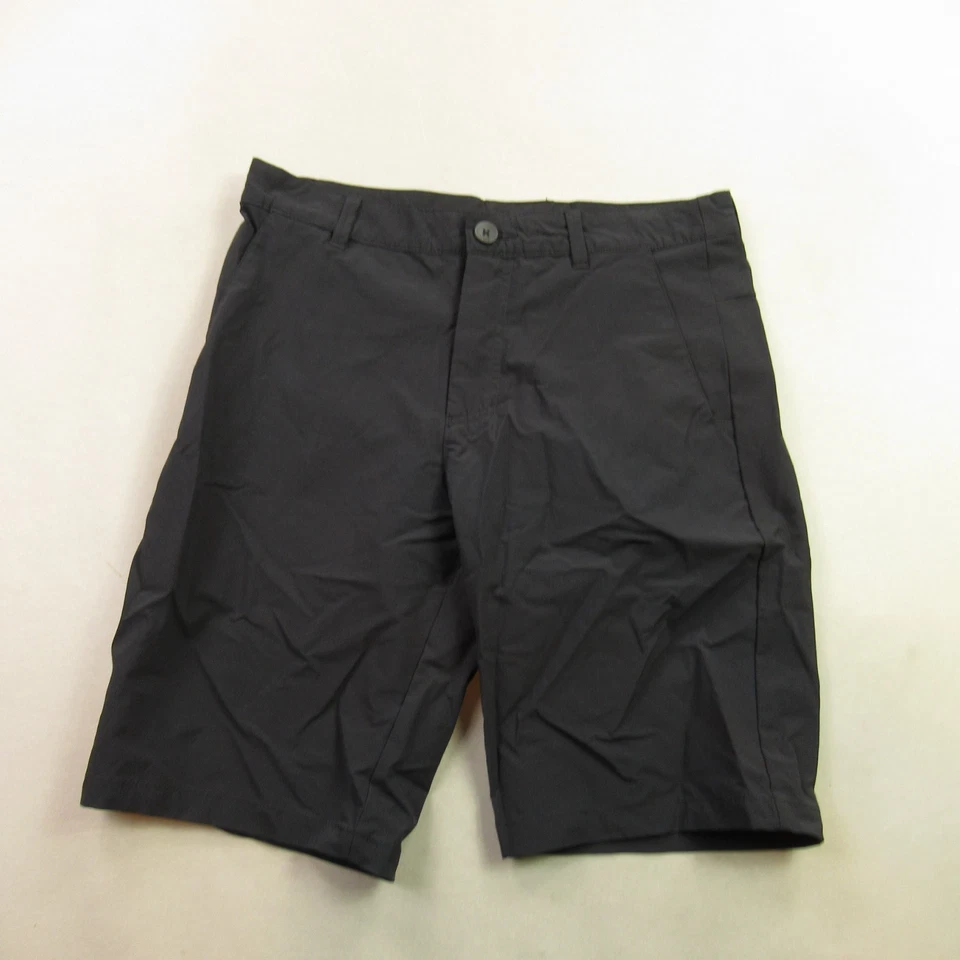 Pantalones Cortos Oakley Para Hombre 30 Bolsillos Ligeros Botón Exterior Chino Negro Foto 1 de 4