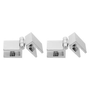 2 piezas Bisagra de vitrina de vidrio para vino Bisagra de puerta Bisagra de metal - Imagen 1 de 12