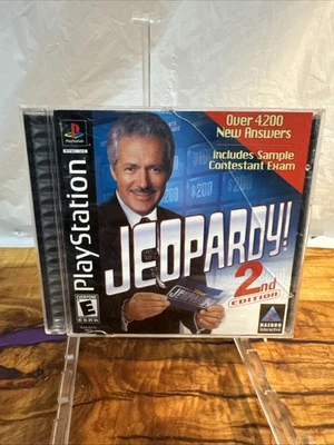 Jeopardy 2nd Edition -Sony PlayStation 1 - 2000 - Tested - PS1 - PSOne - Image 1 of 4