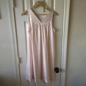 Vintage Vanity Fair Coloratura rosa seidig Nylon Nachthemd Damen Größe Small - Bild 1 von 9