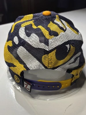 LSU Tigers Louisiana State Zephyr OSFA Mesh Trucker Hat Cap Big Tiger Eye NCAA - Image 1 of 4