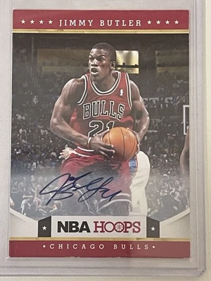 2012-13 NBA Hoops Auto Jimmy Butler #249 Rookie Auto RC - image 1 of 2