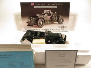 1:24 Franklin Mint Der Bentley del 1929 Supercharged Racer UK //F25 - Foto 1 di 7